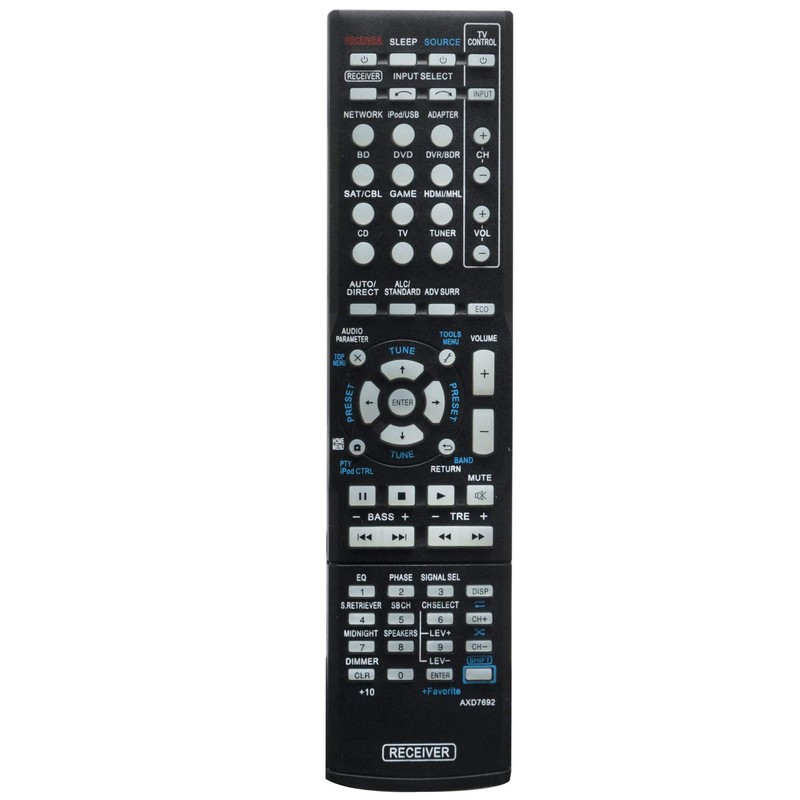 VINABTY AXD7692 Remote Control Replaces Pioneer AXD7664 AV A/V Receiver