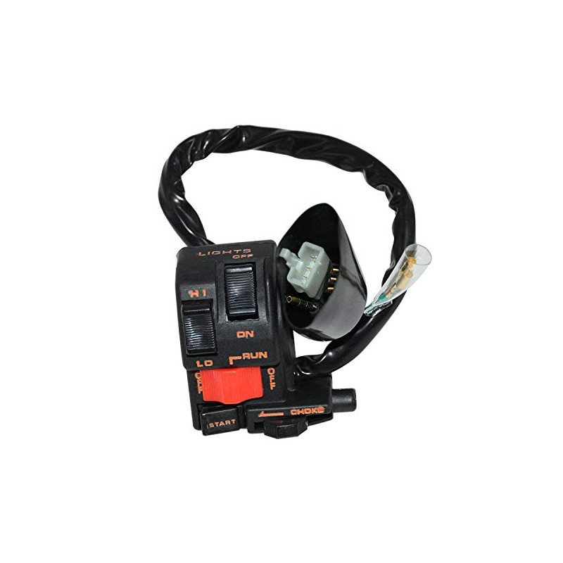 Carbman Kill/Light/Hi/Low/Starter Switch for Honda ATC250 250SX 1985 1986 1987