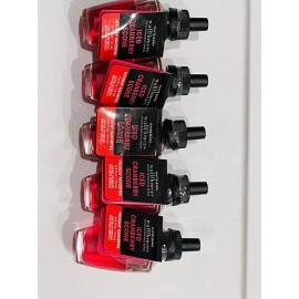 Fresh 10 Bulbs New Bath & Body Iced Cranberry Scone Wallflower Bulb Scented Oil Refill