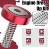 40 PCS Engine Dress Up Kit, CNC Finishing Fender Bumper