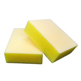 Perfect for applying coatings! Special Coating Sponge (Flocked Type), Set of 2