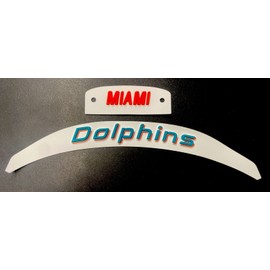 3D Bumpers - Dolphins Speed Set for a Full Size Helmet