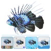 TOPPERFUN Iron ​​animal Wall Hanging, 10.22x7.86in Tropical Decoration, Summer Marine