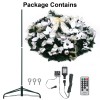 DUNCHATY 6.5Ft Pull Up Christmas Tree Pop Up Christmas Tree