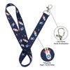 1 Lanyard - ID Card Holder - Key Chain -