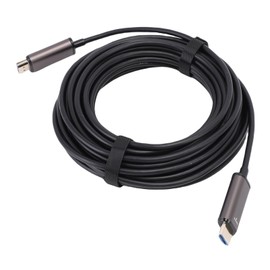 Generic Fiber Optic HD Cable, 32.8ft HDMI Cable, Unidirectional 48Gbps Ultra High Speed Fiber Optic HD Cord, Supports 8K 60Hz 4K 240Hz HDR EARC HDCP 2.2 3D for Laptop, HDTV, Monito