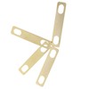4Pcs Guitar Neck Shim Brass Material Heightening Gasket Set Musical