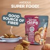 Baked Organic Yacon Chips by GOOD CHIPS! 100% Natural, Oil