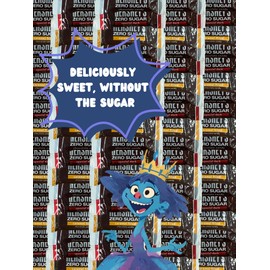Sugar Free Candy Assortment - 2 Lb - Sugar Free Dark Chocolate, Milk Chocolate & Caramel Filled Chocolate - Zero Sugar Candy - Sugar Free Chocolate Candy - Chocolate Bars - Chocolate Bulk