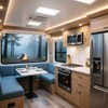 SFNN 4 Pack RV Lights Interior,3 Color RV LED Super