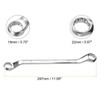 sourcing map 2pcs Offset Extra Long Box End Wrench 19