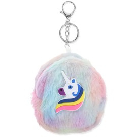 Unicorn Coin Bag, Coin Purse, Mini Purse Mini Cute Purses Small Cartoon Coin Bag Funny Zipper Cosmetic Bag Headphone Purse Small Items Bags for Women Purse