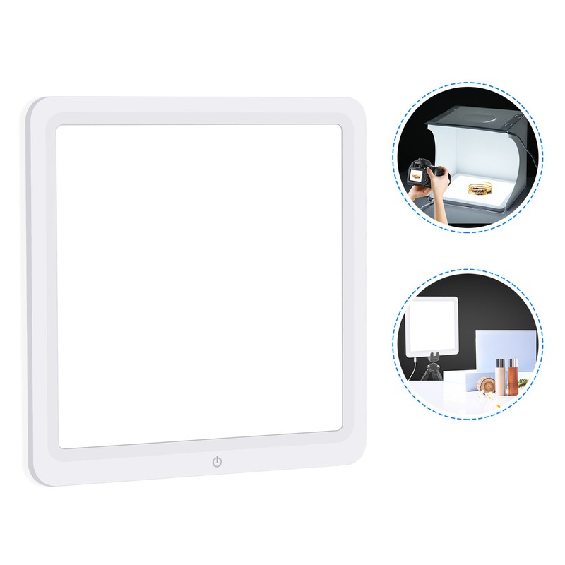 PULUZ Shadowless Lamp Panel Pad 22cm LED Photography Shadowless Bottom