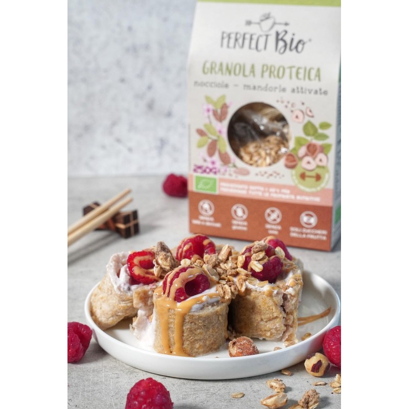 Perfect Bio Organic Protein Granola Hazelnut & Almond
