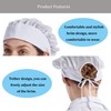 Nanxson 3pcs Chef Hat Adjustable Food Service Hair Nets Kitchen
