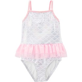 Carter's Baby Girls' Two-Piece Swimsuit, Mermaid, 3 Months
