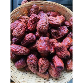 Unbranded Large Dried Red Dates / Jujube - Natural, Sweet, Sun Dried, Premium! 0.5 - 3 LB - .5 LBS
