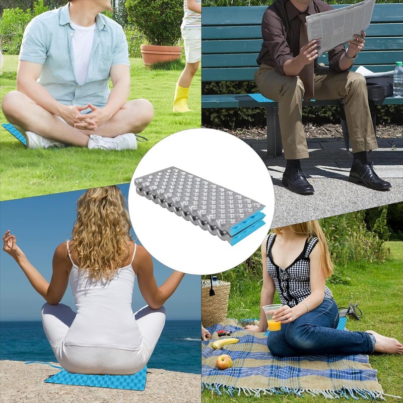REDCAMP Foam Hiking Seat Pad, 1/2/4PCS Foldable Z Ultralight Sitting