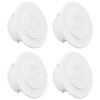 sourcing map Round Vent Cover, ABS Plastic Adjustable Air Vent