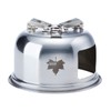 LOGOS 81062820 Mini Bonfire Stove, Silver, When Assembled: Approx. Width