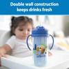 Dr. Brown's Milestones Insulated Sippy Cup with Straw and Handles,