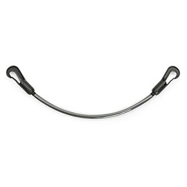 QHP Plasticised Tail Cord Plastic-Coated Black 60 cm