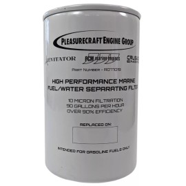 Pleasure Craft Marine PCM R077019 Fuel Filter & Water Separator 10 Micron 2011 & Up