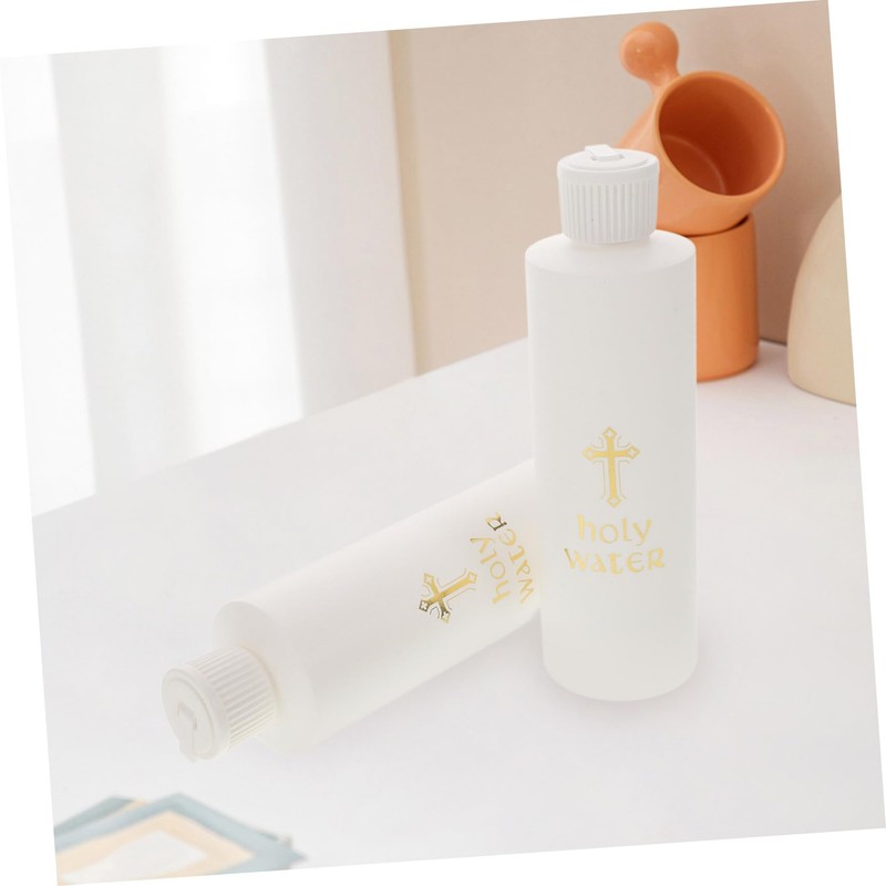 Ciieeo 3sets Aesthetic Water Bottles Holy Water Containers Plastic Refillable