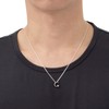 The Kiss spd533cz-534cz, Black Rhodium Plated, Cubic Zirconia