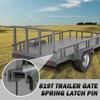 XaXmTee 819T Trailer Gate Spring Latch Kit with Extra Pins