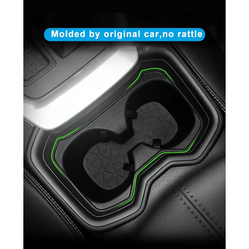 Car Cup Holder Inserts for Toyota RAV4/RAV-4 Accessories 2019 2020