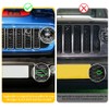 ouylycjo 5PCS Front Grille Lights for Jeep Wrangler 2024 2025，Car