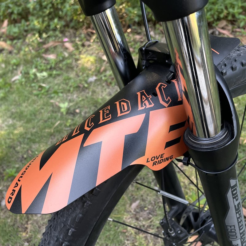 NICEDACK Mudguards Mountain Bike, 2 Pieces Mudguard Fit 20-29 Inch