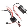 550 12T Brushed Motor with 60A Brushed ESC for ARRMA