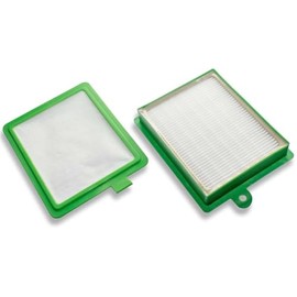 vhbw Replacement HEPA Allergy Filter Kit AEG Electrolux EF17 System Pro P 1 999, Twin Clean, UltraOne.