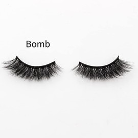 5 Pairs Mink Eyelashes Ultra Dense Stage Makeup Natural False Eyelashes Long Eyelashes Extensions Fake Eyelashes (Bomb)