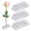 M METERXITY 4-Pack Plastic Flower Frog 2.76" x 1.18" Rectangular