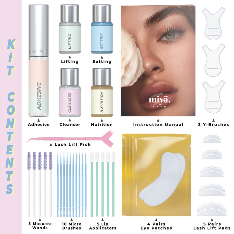 MIYA LASH Lash Lift Kit | Keratin Eyelash Perm Kit