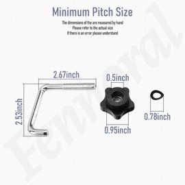 114-3779 Handle Knob & 107-3844 Washer Knob Kit & 136-7130 Bolt Compatible with Toro 21" Power Clear and 24" 724 824 34002 34001 Snow Blowers, Fits 34001 34002 36001 36002 36003