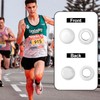 Tinoaly 5 Pairs Magnetic Race Number Holders, Premium Running Number