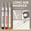 Nicpro 5 Pack Carpenter Pencil with Sharpener, Construction Mechanical Pencils
