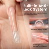 Sandwich Dual Nail Forms: 240PCS Nail Forms for Builder Gel,