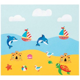 Baker Ross AX127 Sticker Rolls Bumper Value Pack, for Kids Arts and Crafts Projects (Pack of 900), Assorted