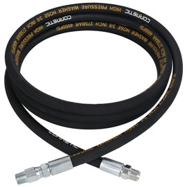 Corretic 12 FT Pressure Washer Hose, 3/8 Inch, 4000 PSI, With Hose Reel Connector