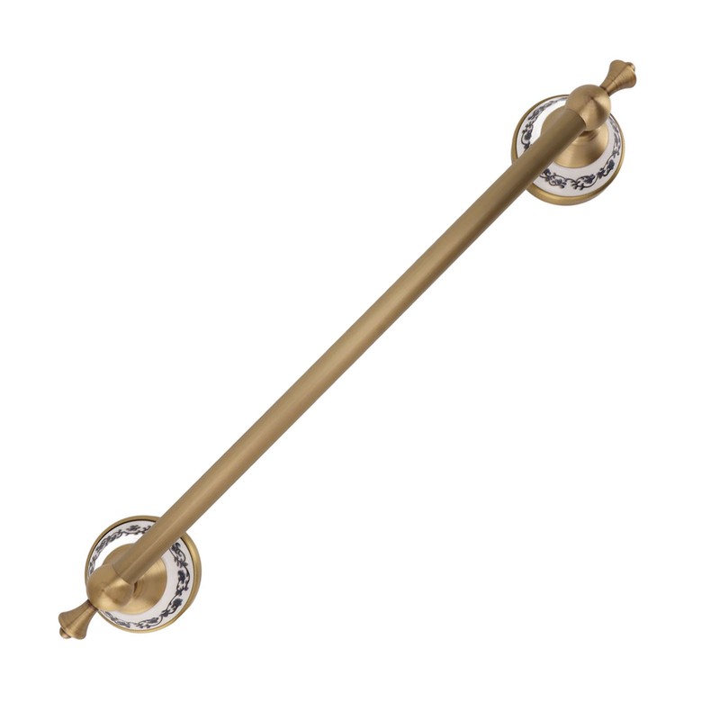 40.5cm Bathroom Towel Bar Copper Bath Towel Rack Single Towel
