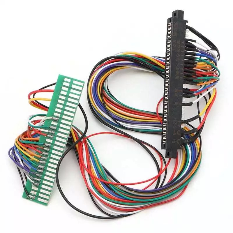 DIY Retro Arcade 56 Pin 28P Jamma Harness Extension For