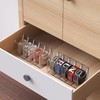 GTI Belt Organizer,Acrylic 5 Compartments Belt Organizer for Closet and