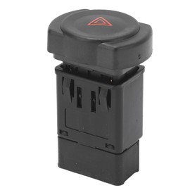 TKSE Hazard Switch Car Fire Warning Light Emergency Switch Push Button 8200602232 Quick Replacement for Dacia Duster Sandero