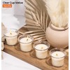 HYOOLA Clear Cup Scented Votive Candles - Vanilla - 12