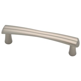 LIBERTY P18957C-SN-C 3 Notched Kitchen Cabinet Hardware Drawer Handle Pull, Satin Nickel